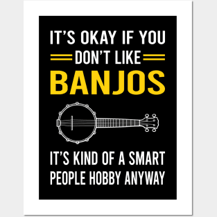 Smart People Hobby Banjo Banjoist Posters and Art